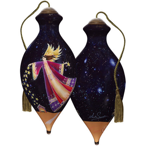 Angel Sprinkling Stars Ornament