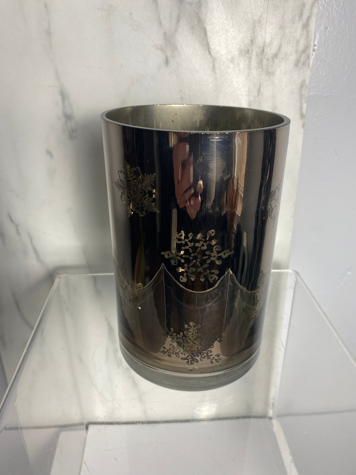 Bronze Hurricane Vase