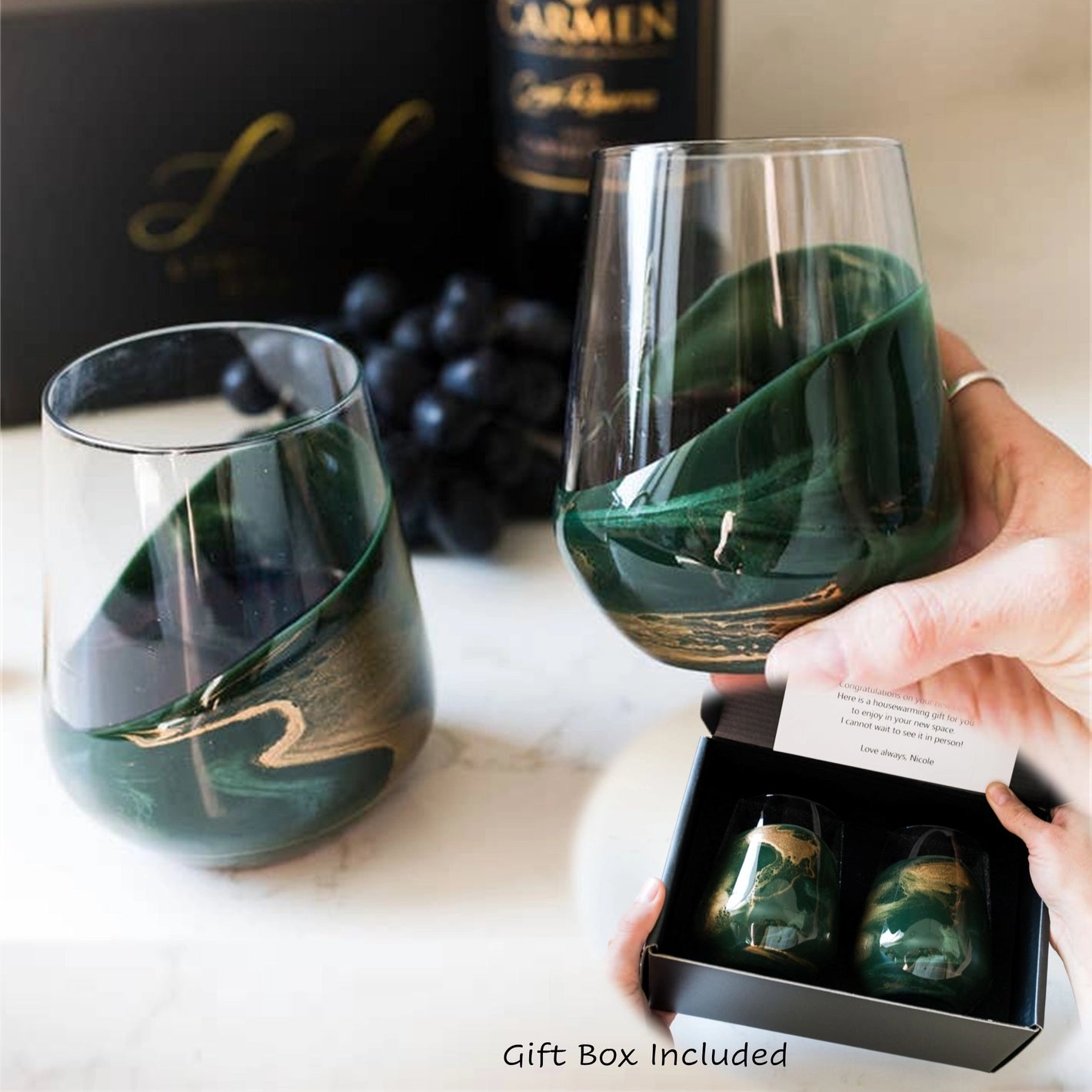 Jade Wine Glasses