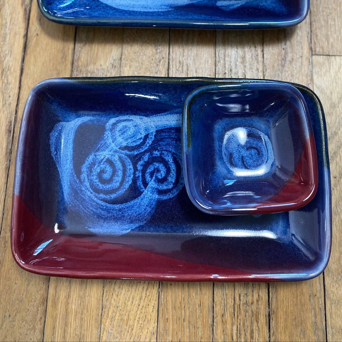 Handmade Pottery Sushi Set