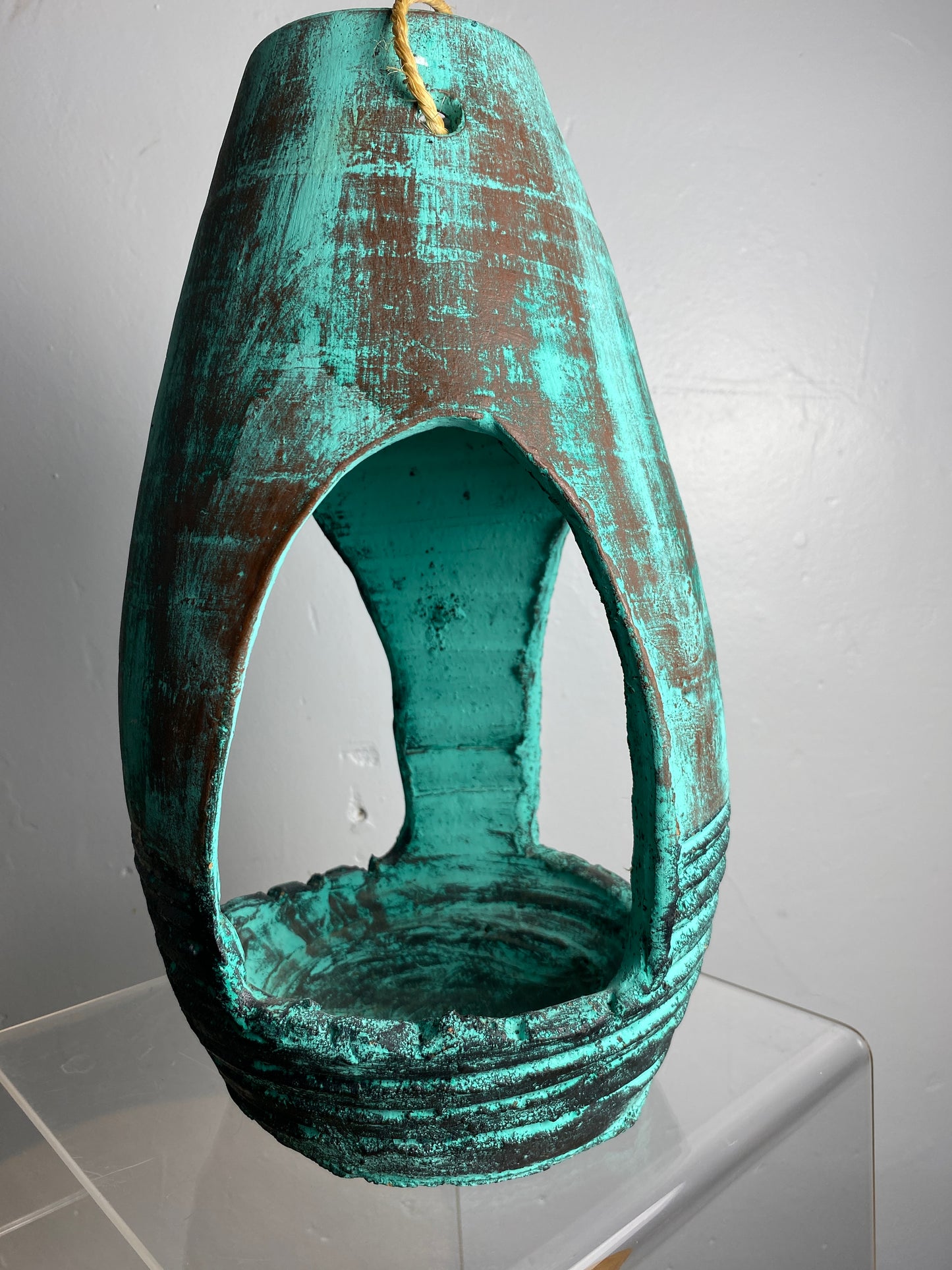 Clay Bird Feeder & Lantern - Handcrafted in Mexico