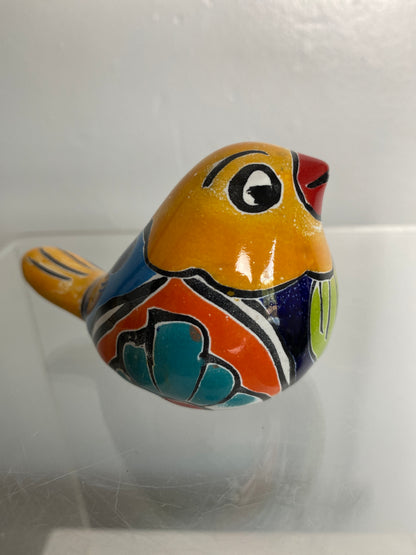 Talavera Ceramic Bird - Hand-Painted in Mexico
