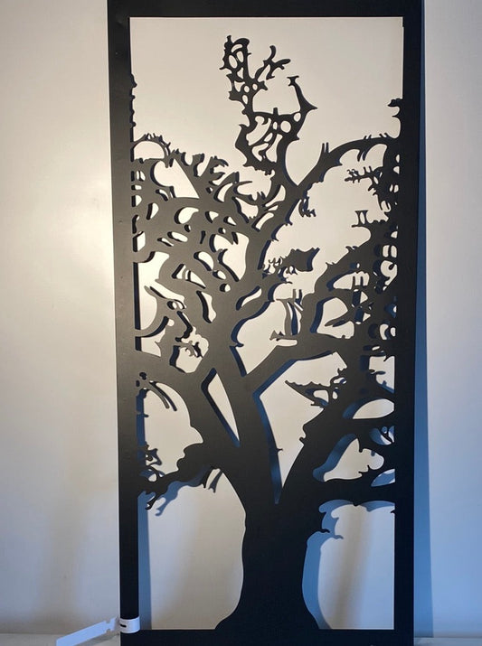 Decorative Metal Wall Art - Tree