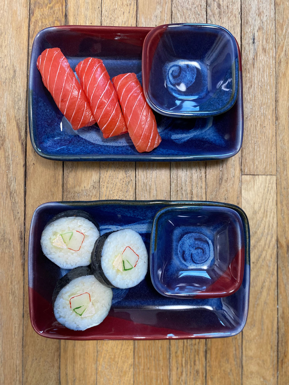 Handmade Pottery Sushi Set