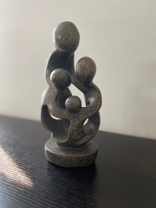 Stone Sculpture-4S-Family of 4-Ukama