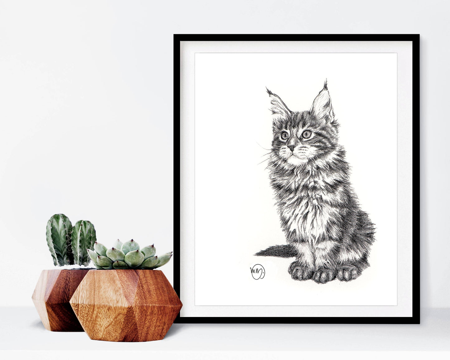 Adorable Cat Print