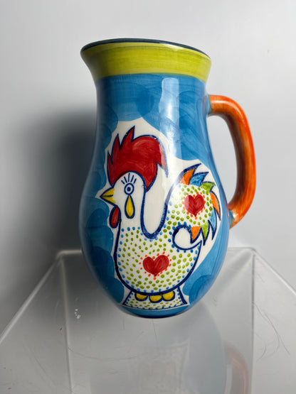 Joyful Rooster Pitcher