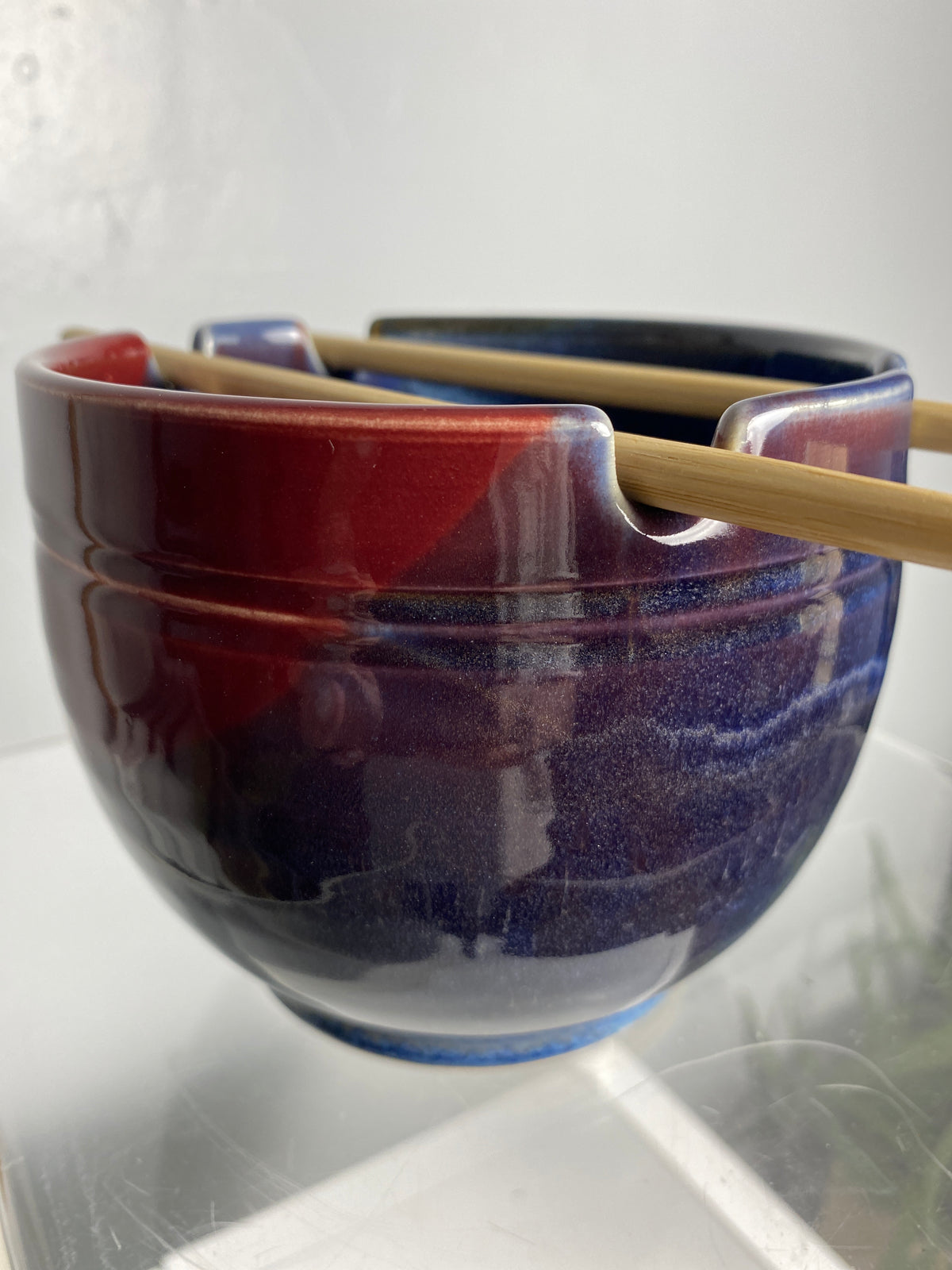 Noodle Bowl - Canadian Made - Cranberry Red