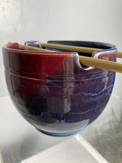 Noodle Bowl - Canadian Made - Cranberry Red