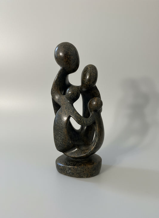 Family of 4 Stone Sculpture