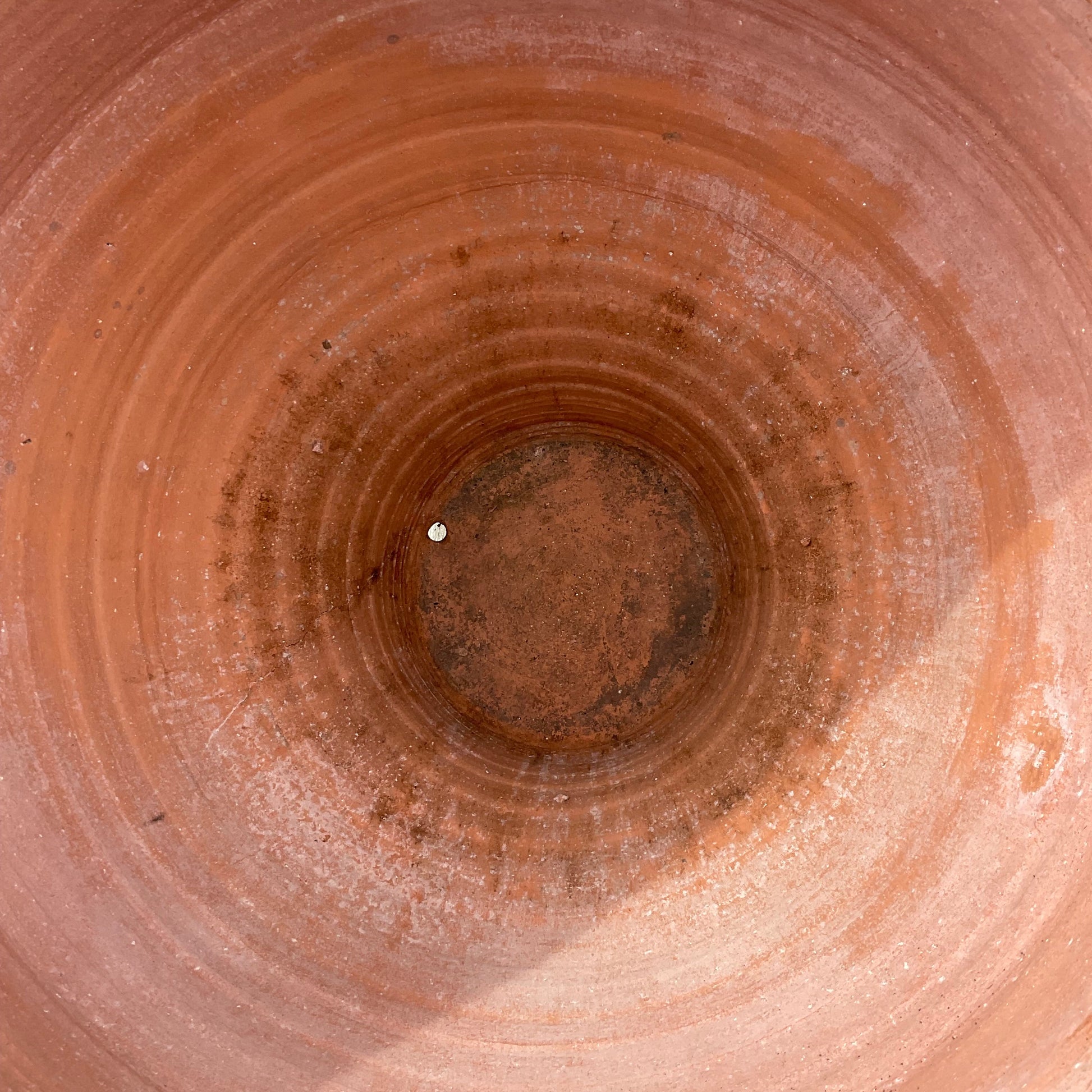 Inside of the Chania Planter with Drain hole