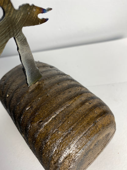 Skinny Tree on Driftwood