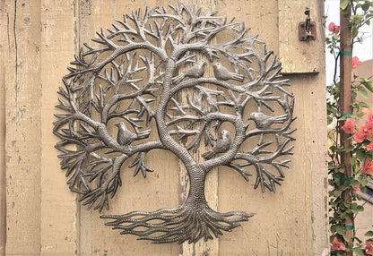Haitian Tree of Life Wall Decor, Global Art, Haiti 23"