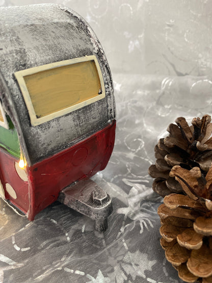 Light up Camper Christmas Decor