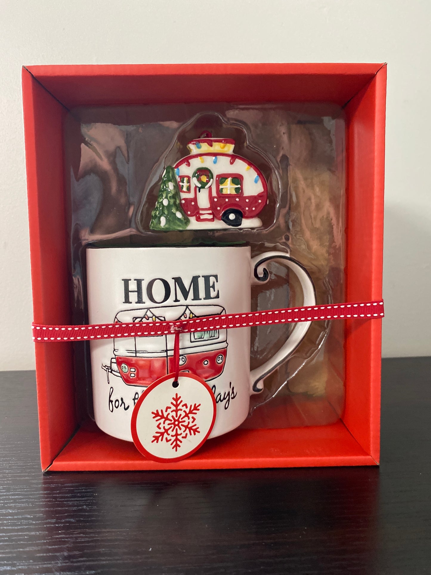 Home for the Holidays Mug and Ornament 21 oz mug