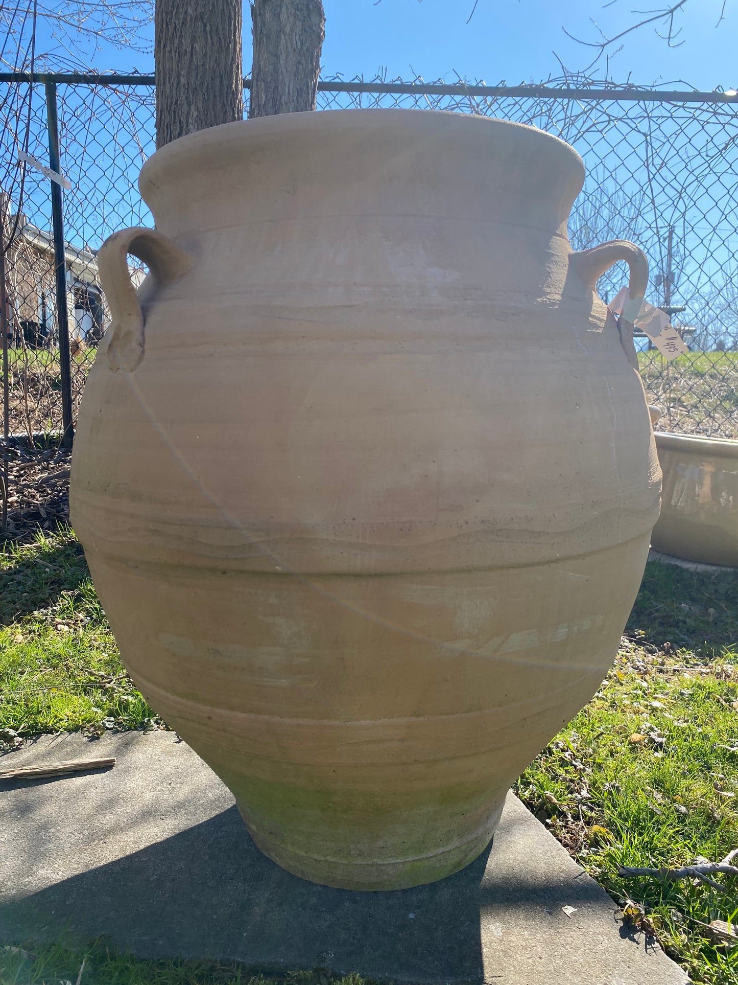 Eva Oil Jar – Handcrafted Greek Terracotta with Handles