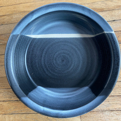Black, white and Grey Canadian Made Pottery Bowl