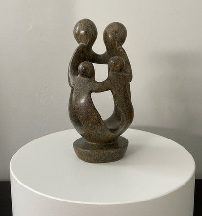 Stone Sculpture Family of 4