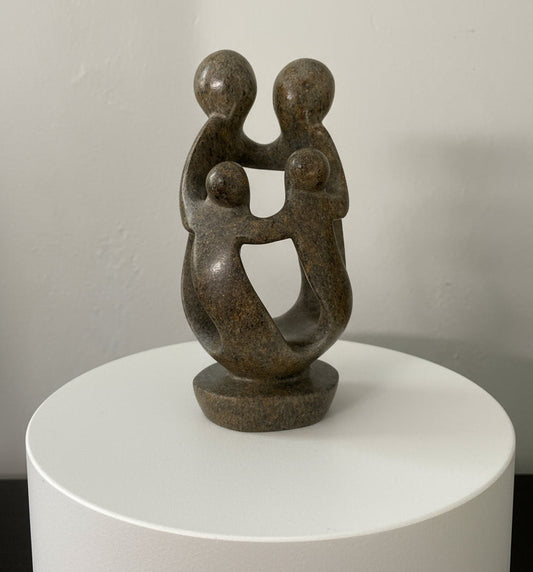 Stone Sculpture Family of 4