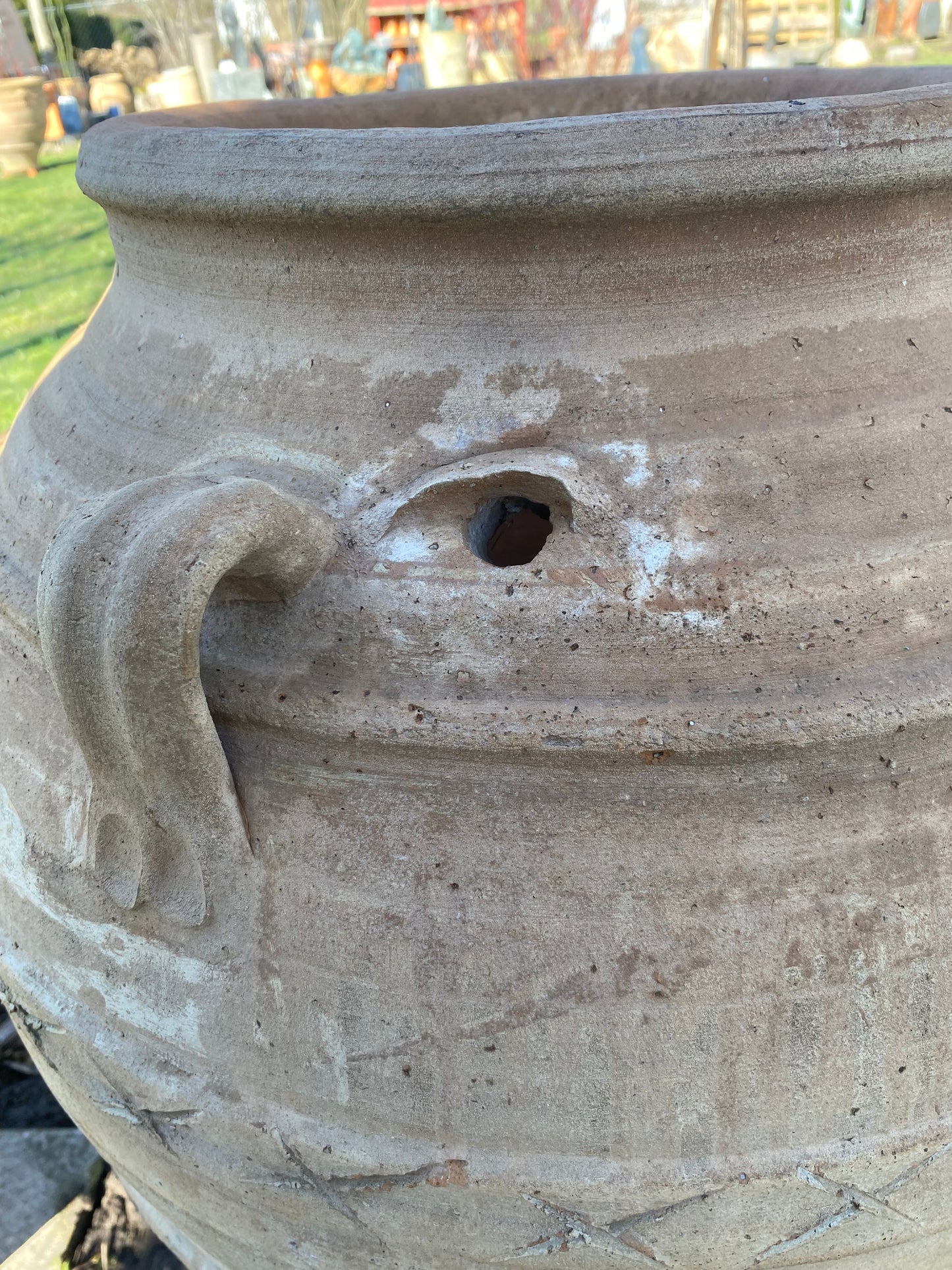 Festos Jar – Handcrafted Cretan Terracotta Wine Jar