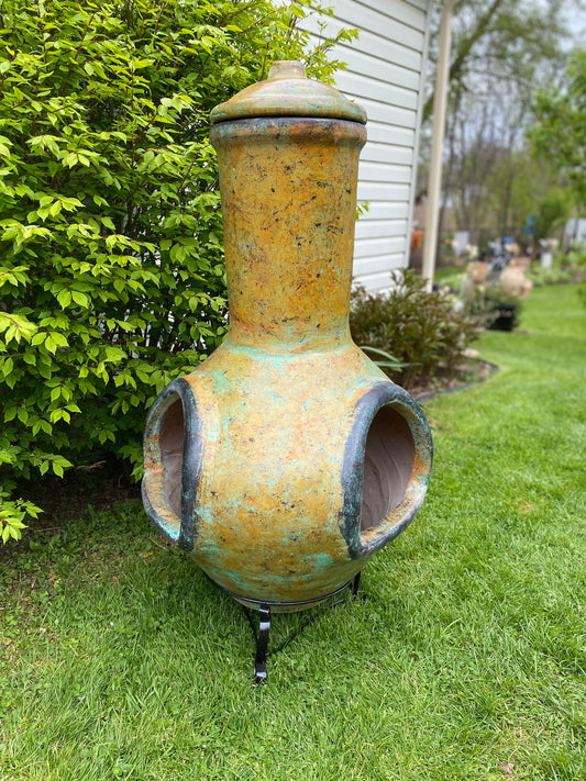 Chiminea Large — Made in Mexico #13 side view