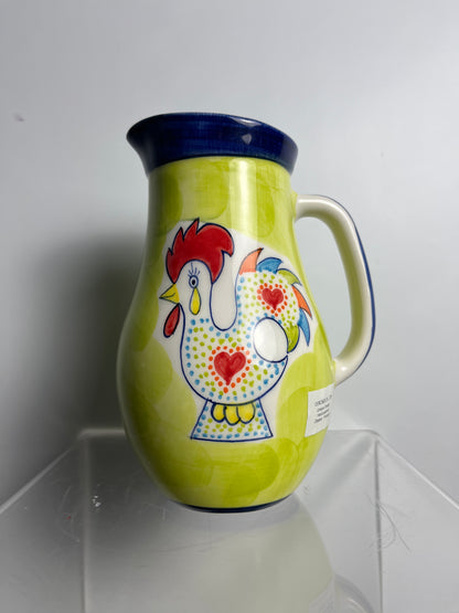 Joyful Rooster Pitcher