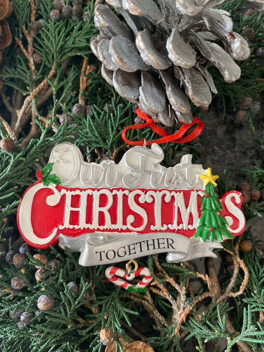 Our First Christmas Together Ornament