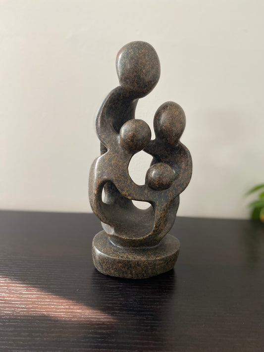Stone Sculpture-4S-Family of 4-Ukama