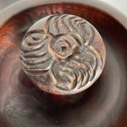 Lid of Wood Jar