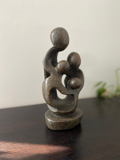 Stone Sculpture-4S-Family of 4-Ukama