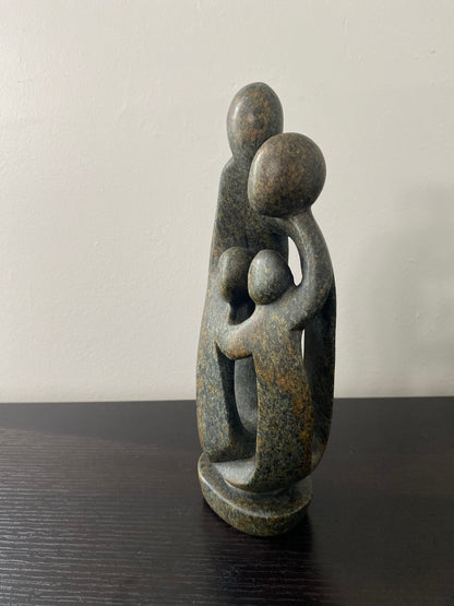 Stone Sculpture-family of 4-ukama-4M
