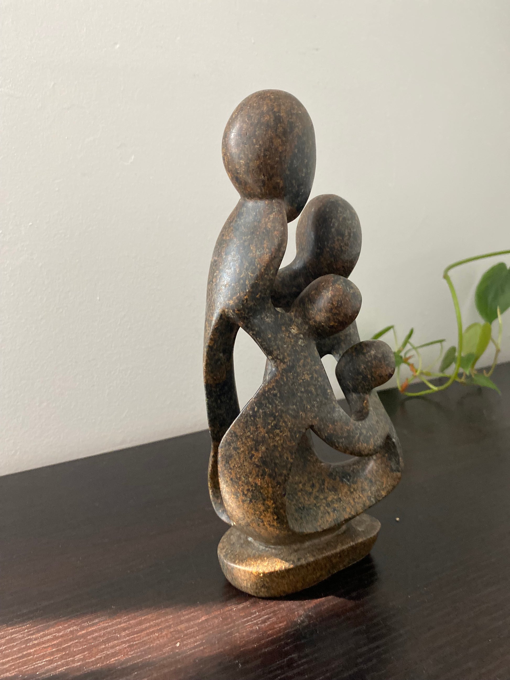 Stone Sculpture-family of 4-ukama-4Q