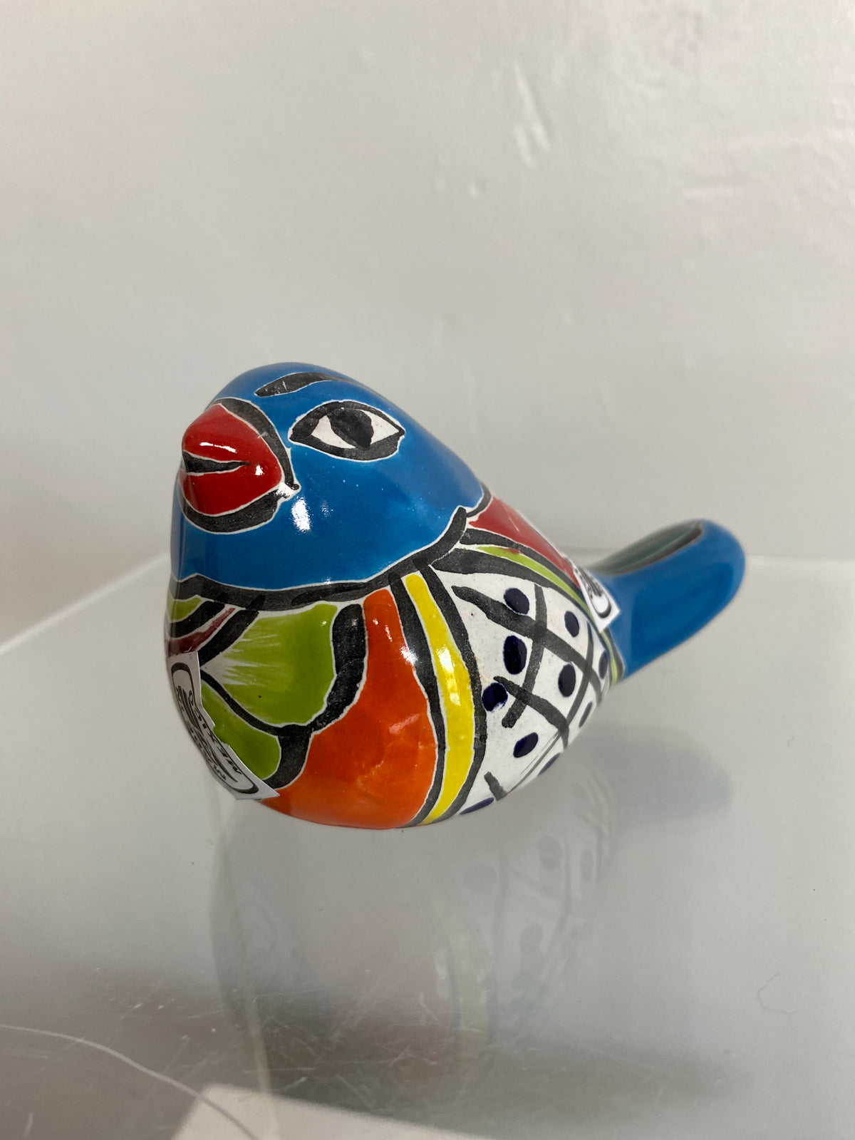 Talavera Ceramic Bird - Hand-Painted in Mexico