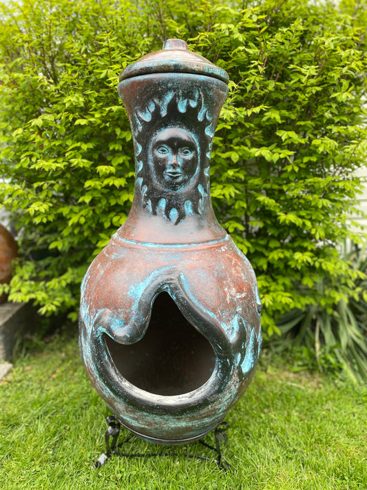 Flame Mexican Chiminea