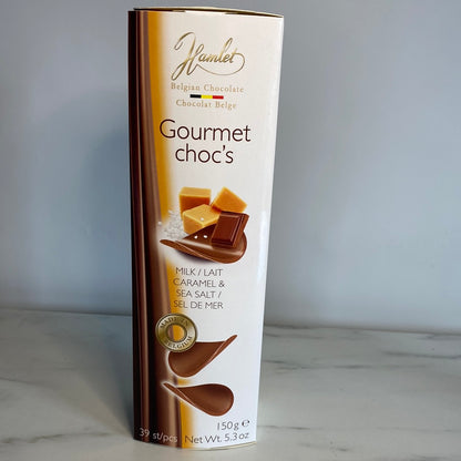 Chocolate Thins - Milk Chocolate and Salted Carmel
