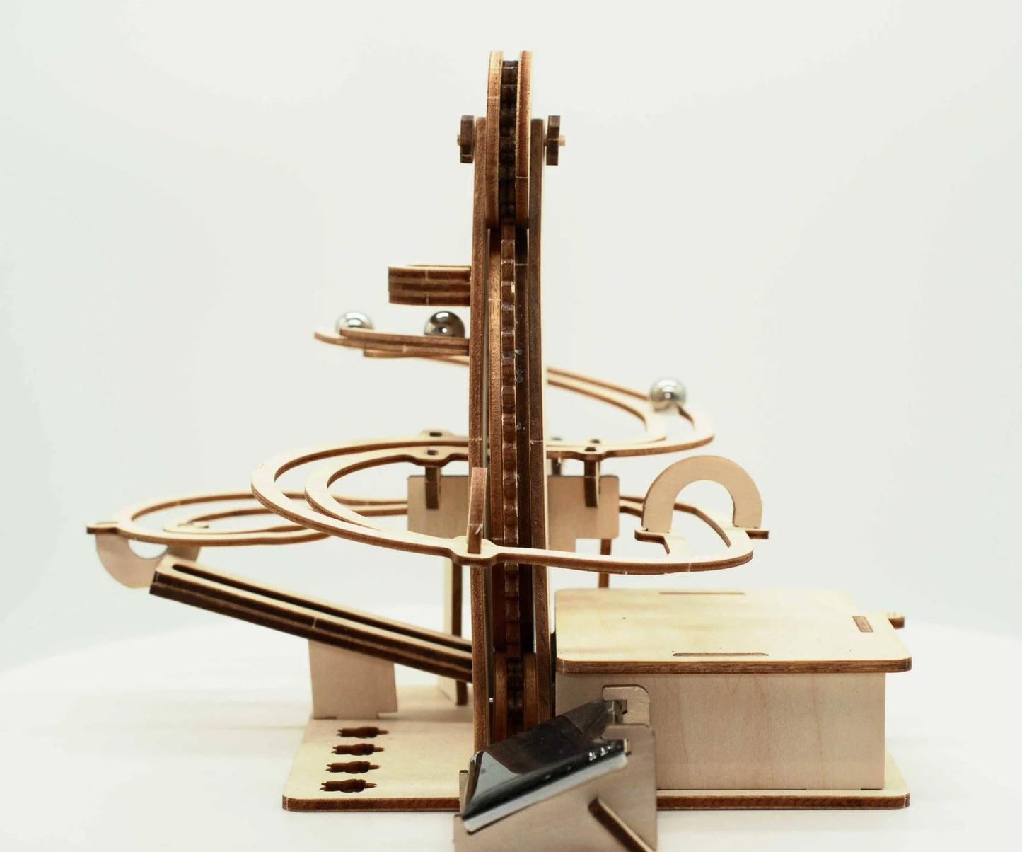 Wooden Marble Run - Coaster