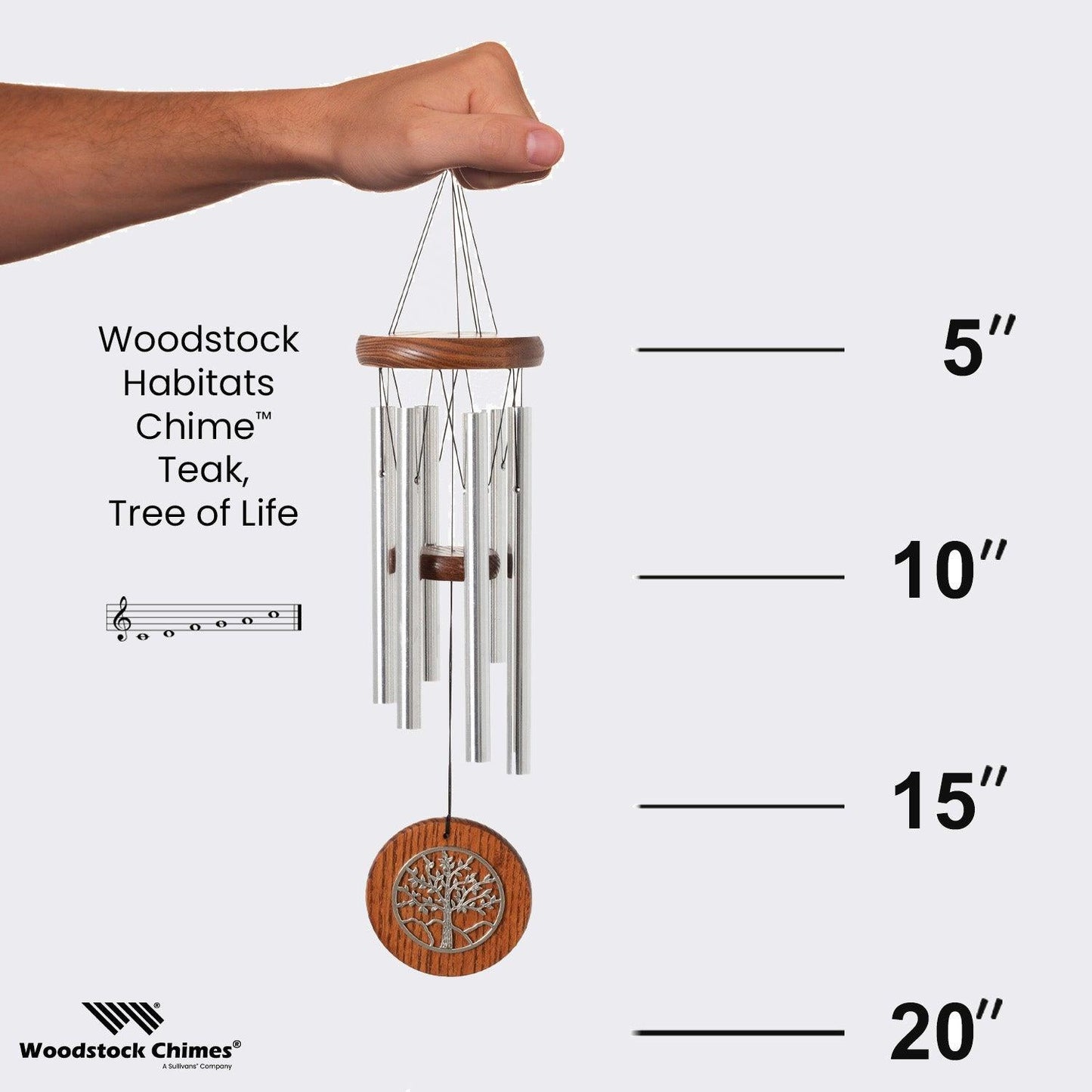 Habitats Tree of Life Wind Chime