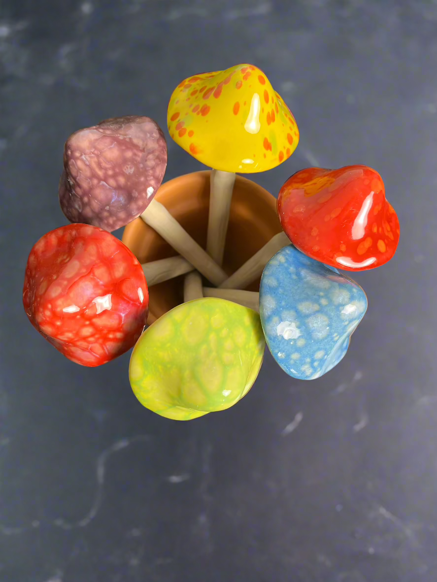 ceramic mushroom
