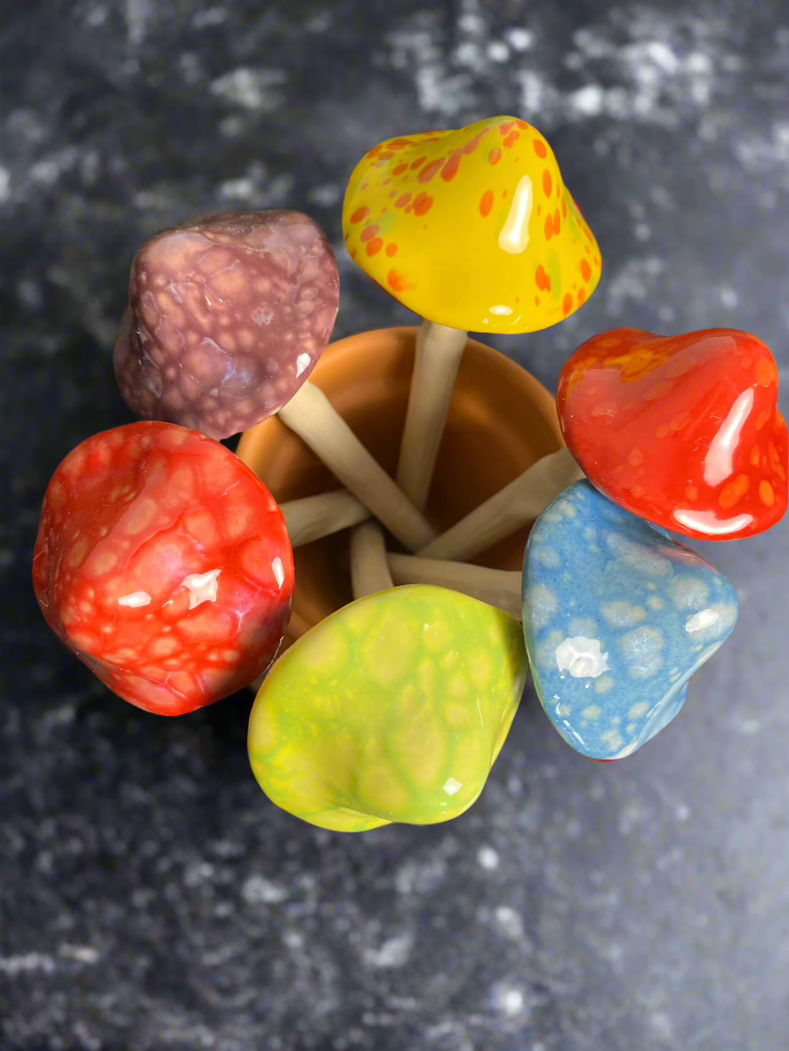 ceramic mushroom