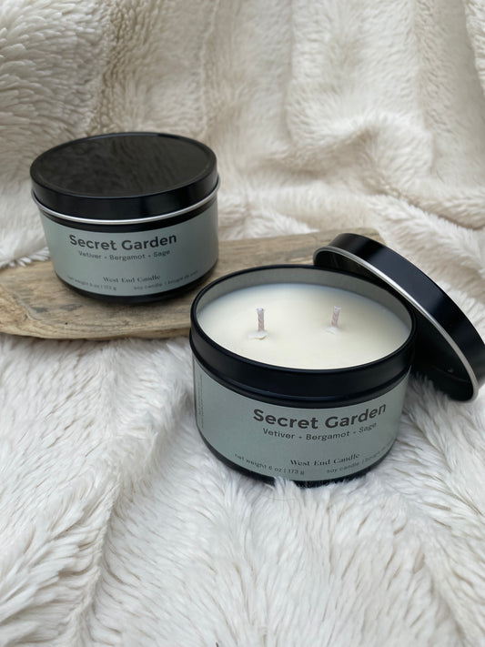 Secret Garden Soy Candle 6oz