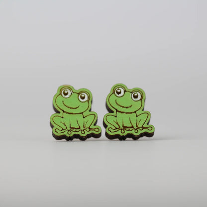 Frog Earrings