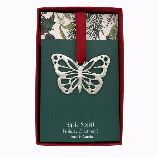 Butterfly Holiday Ornament