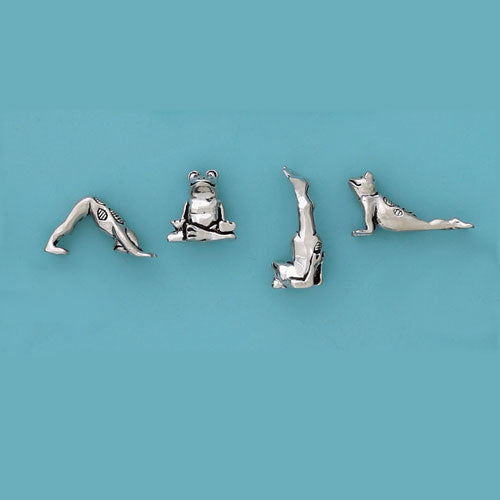 Yoga Frogs Miniature Set