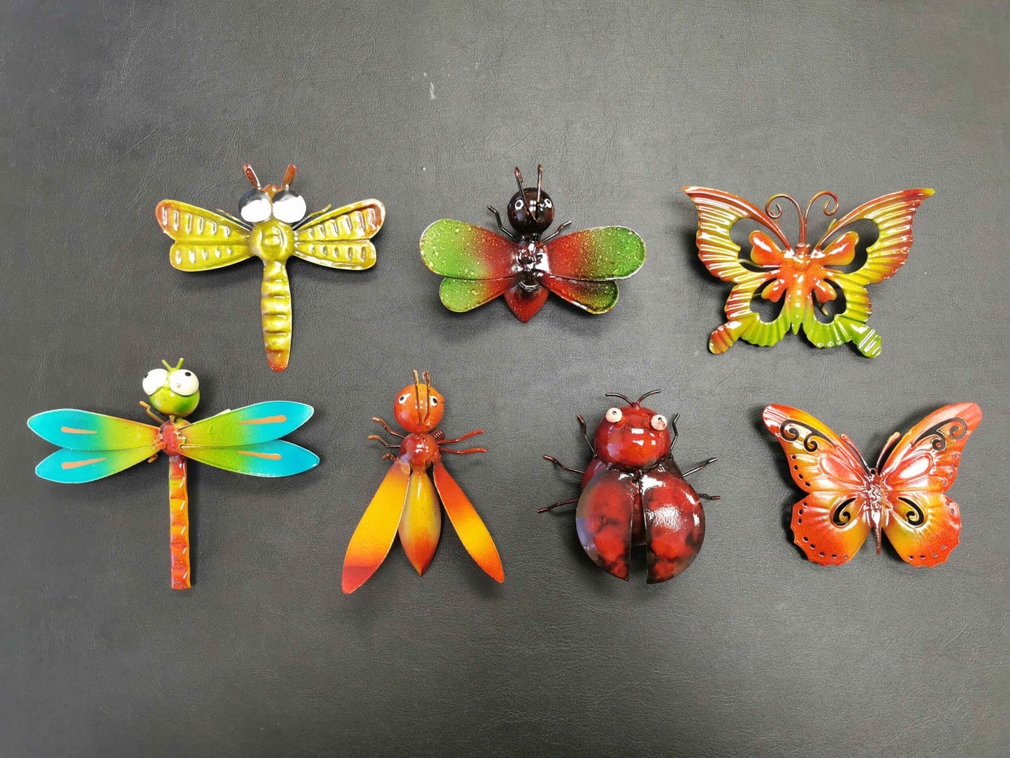 Assorted Insects on a Garden Stake