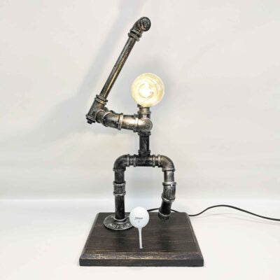 Industrial Golfer Desk Lamp