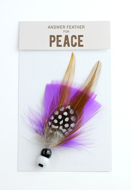 Answer Feather For Peace