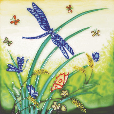 Dragonfly - 8 x 8”