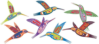 Four Hummingbirds - Artist Ben Houstie