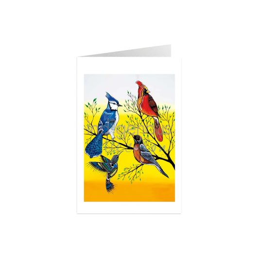 Binesheug (Birds) Art Card