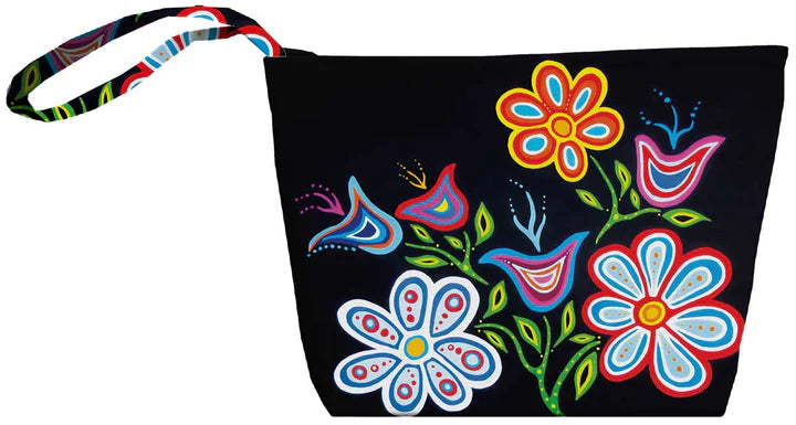 Happy Flower Tote Bag - Artist Patrick Hunter